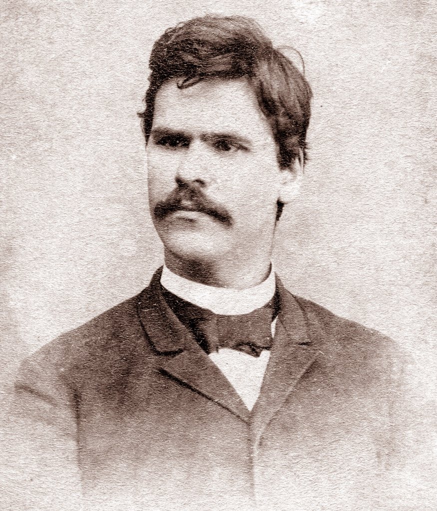 Федот Сычков в молодости, фотография 1890 года